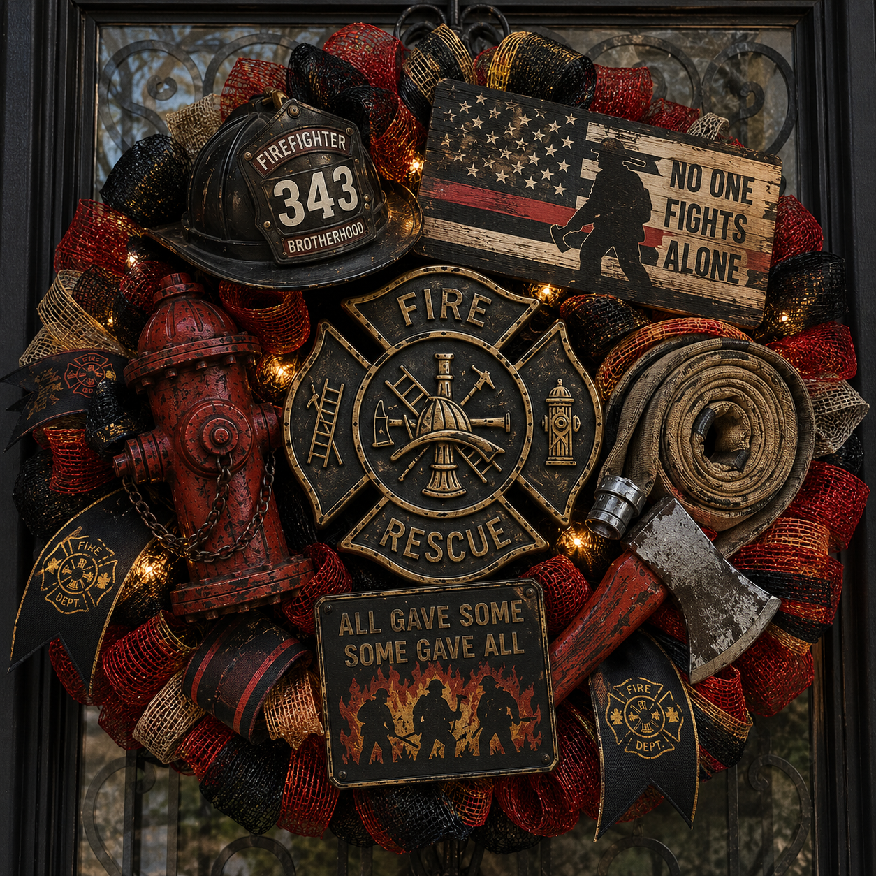 The FireHouse Wreath