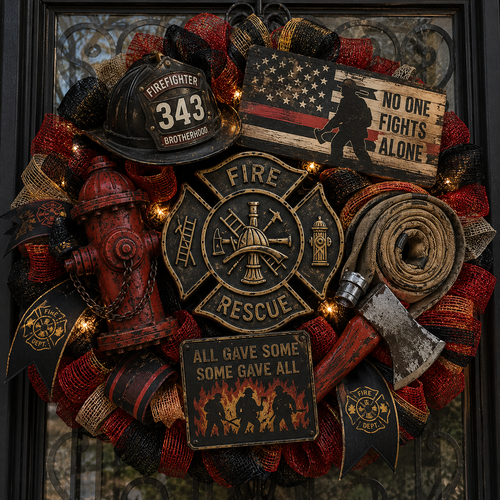 The FireHouse Wreath